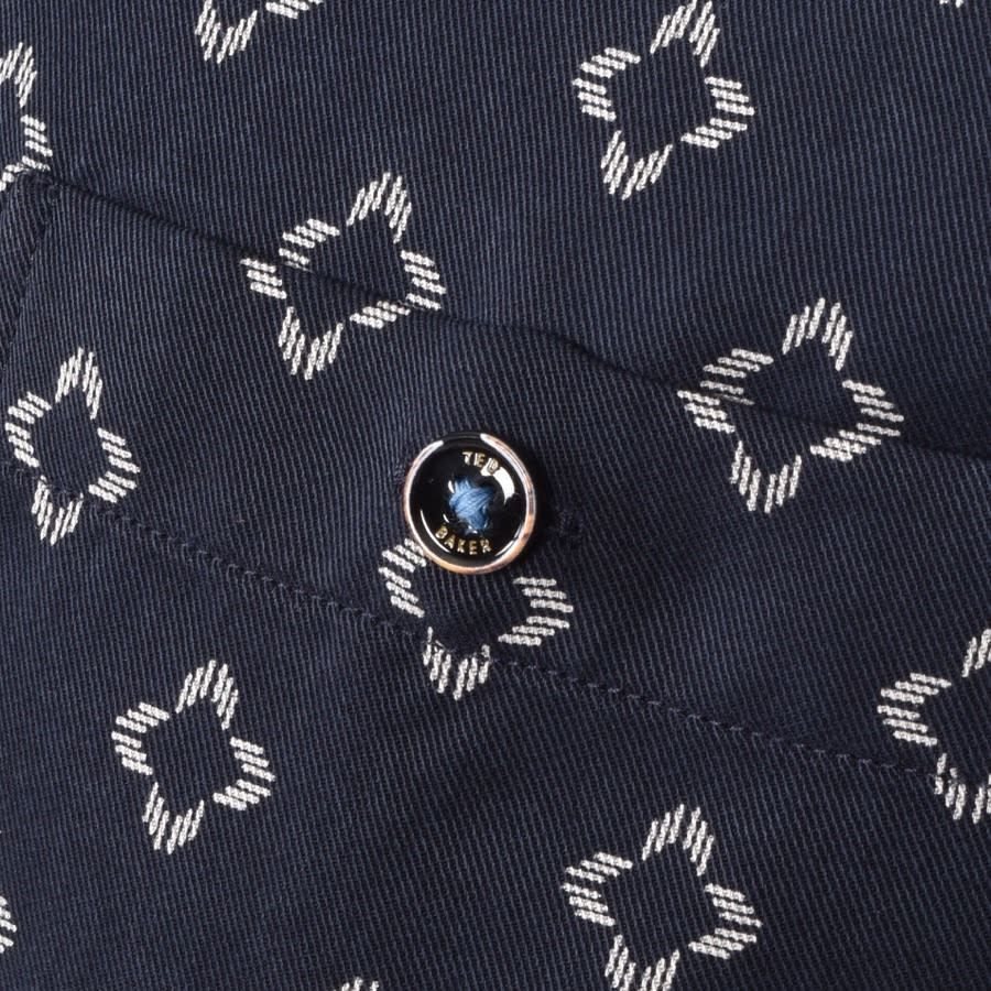Alternative Image for ProductTed Baker Hedstan Short Sleeved Shirt Navy3